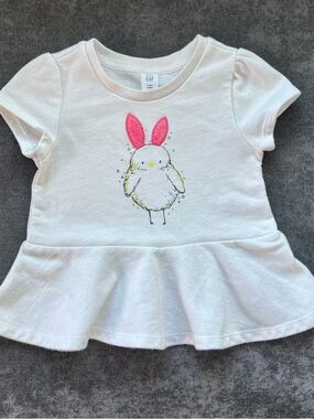 Baby Gap Girls Easter Top Size 3